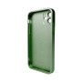 Чохол для смартфона AG Glass Matt Frame Color Logo for Apple iPhone 11 Light Green