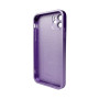 Чохол для смартфона AG Glass Matt Frame Color Logo for Apple iPhone 11 Light Purple