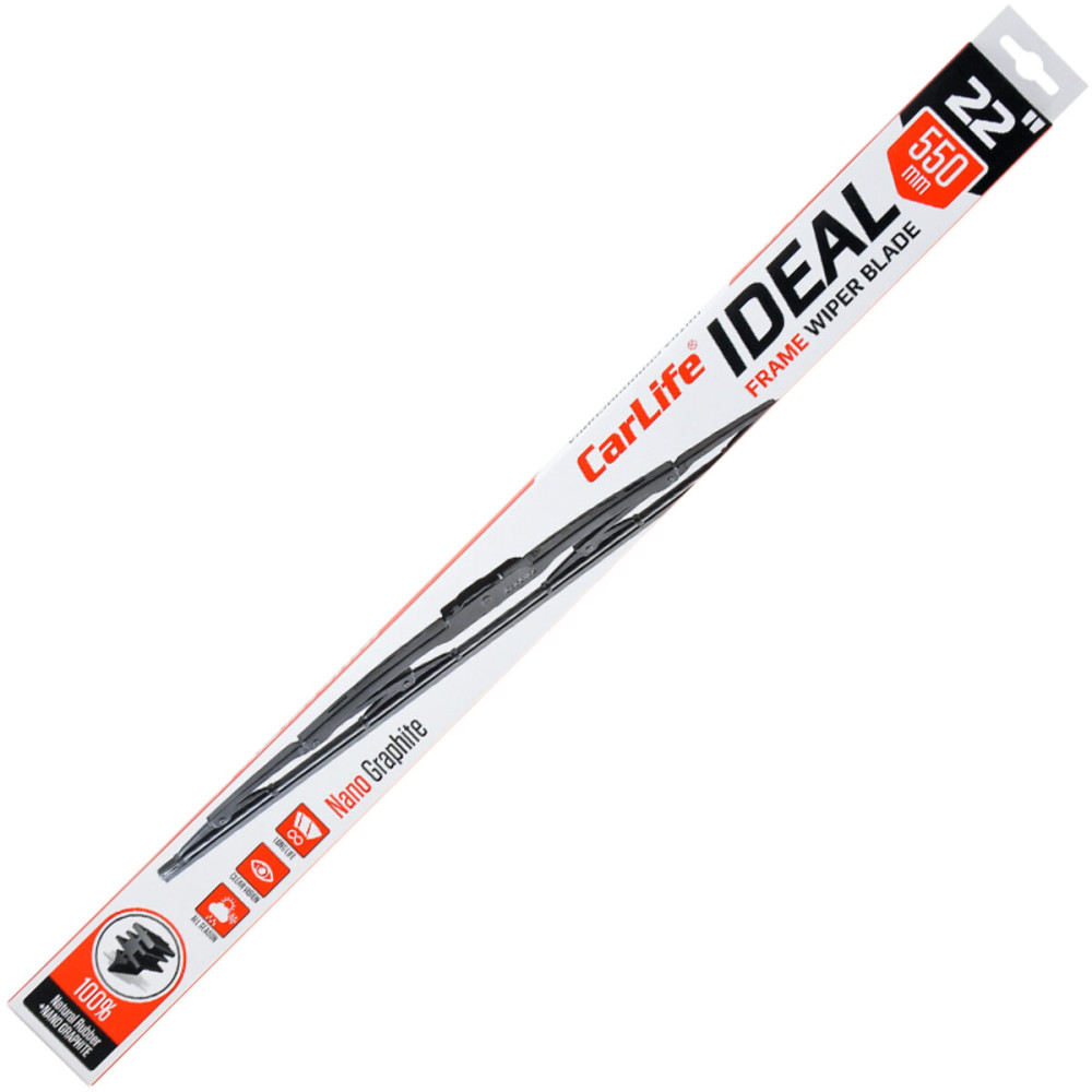Каркасная щетка CarLife IDEAL 22/550мм