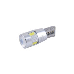 LED автолампа Solar 12V T10 W2.1x9.5d 6SMD white, 2шт SL1347