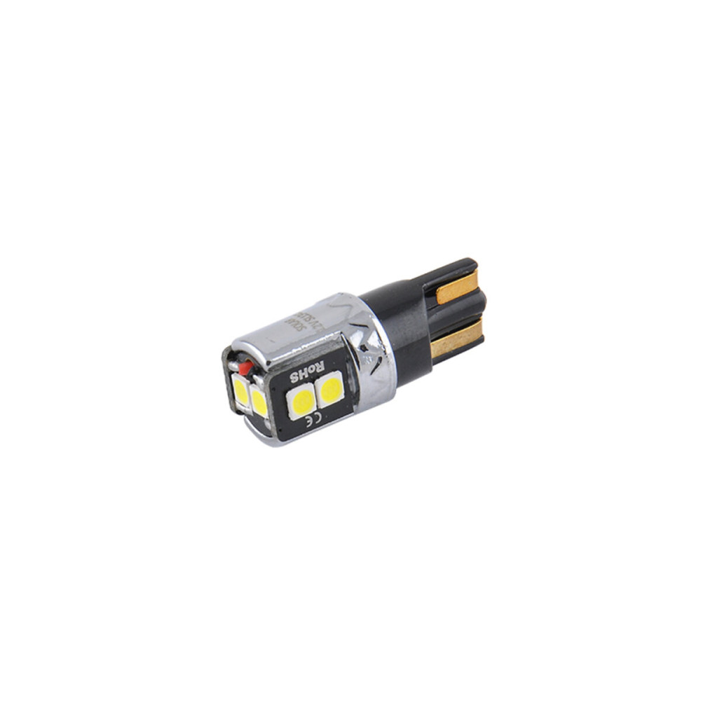 LED автолампа Solar 12V T10 W2.1x9.5d 6SMD white, 2шт