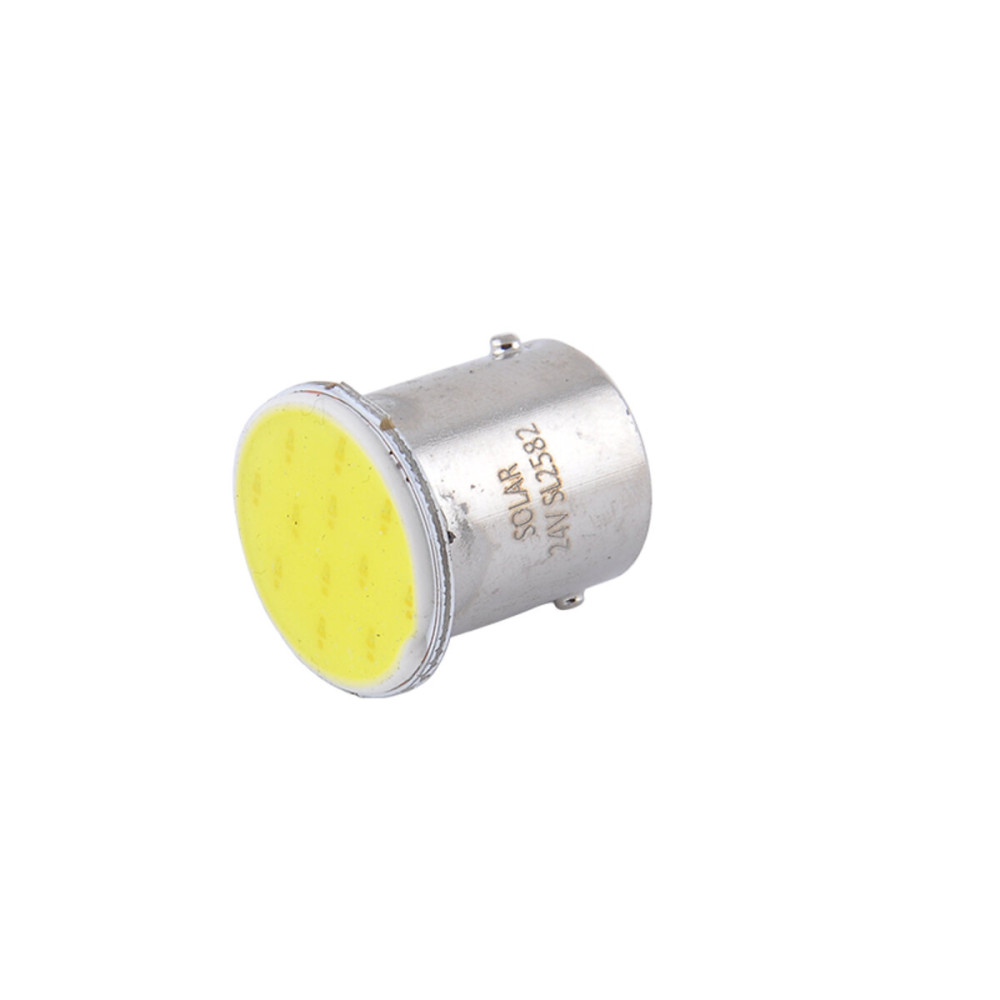 LED автолампа Solar 24V G18.5 BA15s white, 2шт