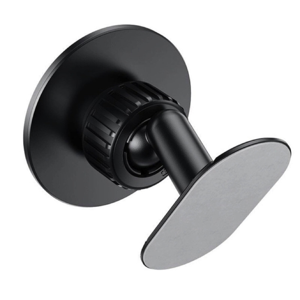 Автомобильный держатель для смартфона HOCO H13 Fine jade ring magnetic car holder(center console) Black