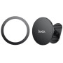 Автомобильный держатель для смартфона HOCO H13 Fine jade ring magnetic car holder(center console) Black