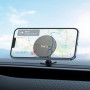 Автомобильный держатель для смартфона HOCO H13 Fine jade ring magnetic car holder(center console) Black