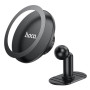 Автомобильный держатель для смартфона HOCO H13 Fine jade ring magnetic car holder(center console) Black