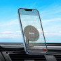 Автомобильный держатель для смартфона HOCO H13 Fine jade ring magnetic car holder(center console) Black
