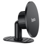 Автомобильный держатель для смартфона HOCO H13 Fine jade ring magnetic car holder(center console) Black