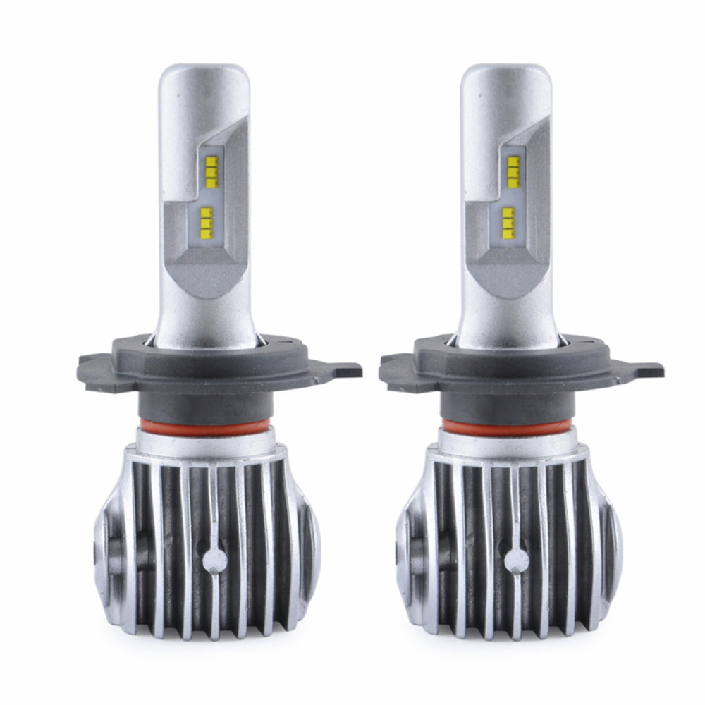 LED автолампа Solar H4 12/24V 6500K 6000Lm 40W Cree Chip