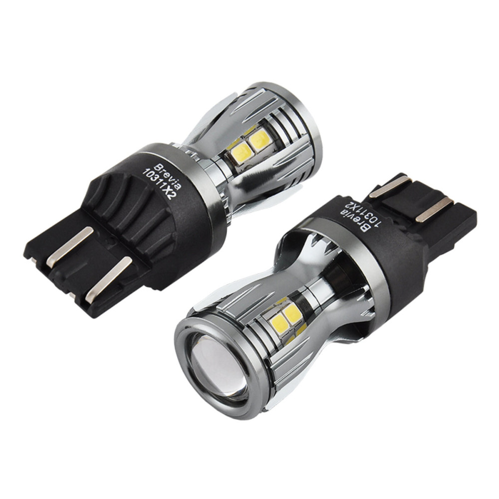 LED автолампа Brevia PowerPro W21/5W 350Lm 14x2835SMD 12/24V CANbus, 2шт