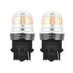 LED автолампа Brevia S-Power P27W (3156) 330Lm 15x2835SMD 12/24V CANbus, 2шт