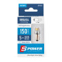 LED автолампа Brevia S-Power T4W 150Lm 5x2835SMD 12/24V CANbus, 2шт
