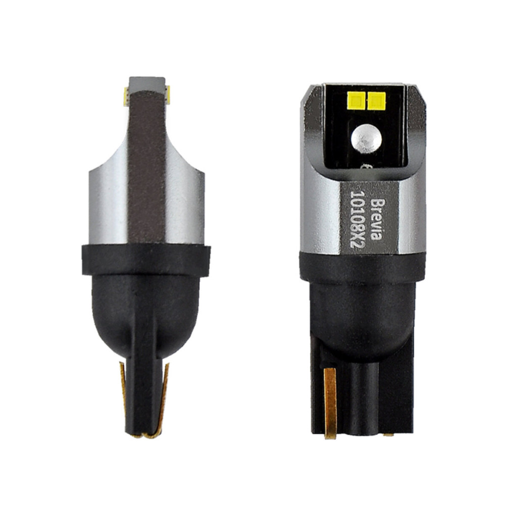 LED автолампа Brevia Power W5W 150Lm 4x1616SMD 12/24V CANbus, 2шт