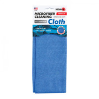 Профессиональная тряпка Nowax из микрофибры For Cleaning 30х30см, синяя