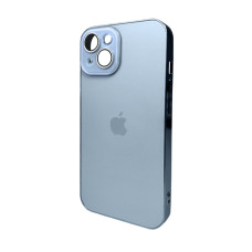 Чохол для смартфона AG Glass Sapphire Frame MagSafe Logo for Apple iPhone 13 Sierra Blue