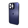 Чохол для смартфона AG Glass Sapphire Frame MagSafe Logo for Apple iPhone 13 Pro Max Deep Purple