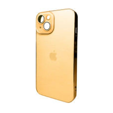 Чохол для смартфона AG Glass Sapphire Frame MagSafe Logo for Apple iPhone 14 Gold