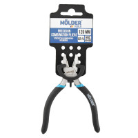 Плоскогубцы Molder комбинированные прецизионные MOLDER Cr-V 120мм
