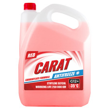 Антифриз CARAT G12+ RED (червоний) 4,3кг
