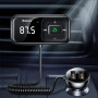 FM-модулятор с зарядным устройствомом Baseus T Shaped S-16 Car Bluetooth MP3 Player Black