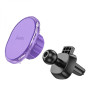 Автомобильный держатель для смартфона HOCO H1 Crystal magnetic car holder(air outlet) Romantic Purple