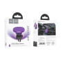 Автомобильный держатель для смартфона HOCO H1 Crystal magnetic car holder(air outlet) Romantic Purple