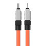 Кабель Baseus CoolPlay Series Fast Charging Cable Type-C to iP 20W 1m Orange