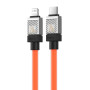 Кабель Baseus CoolPlay Series Fast Charging Cable Type-C to iP 20W 1m Orange