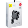 FM-модулятор с зарядным устройством Baseus S-06 Car Bluetooth MP3 Player Black