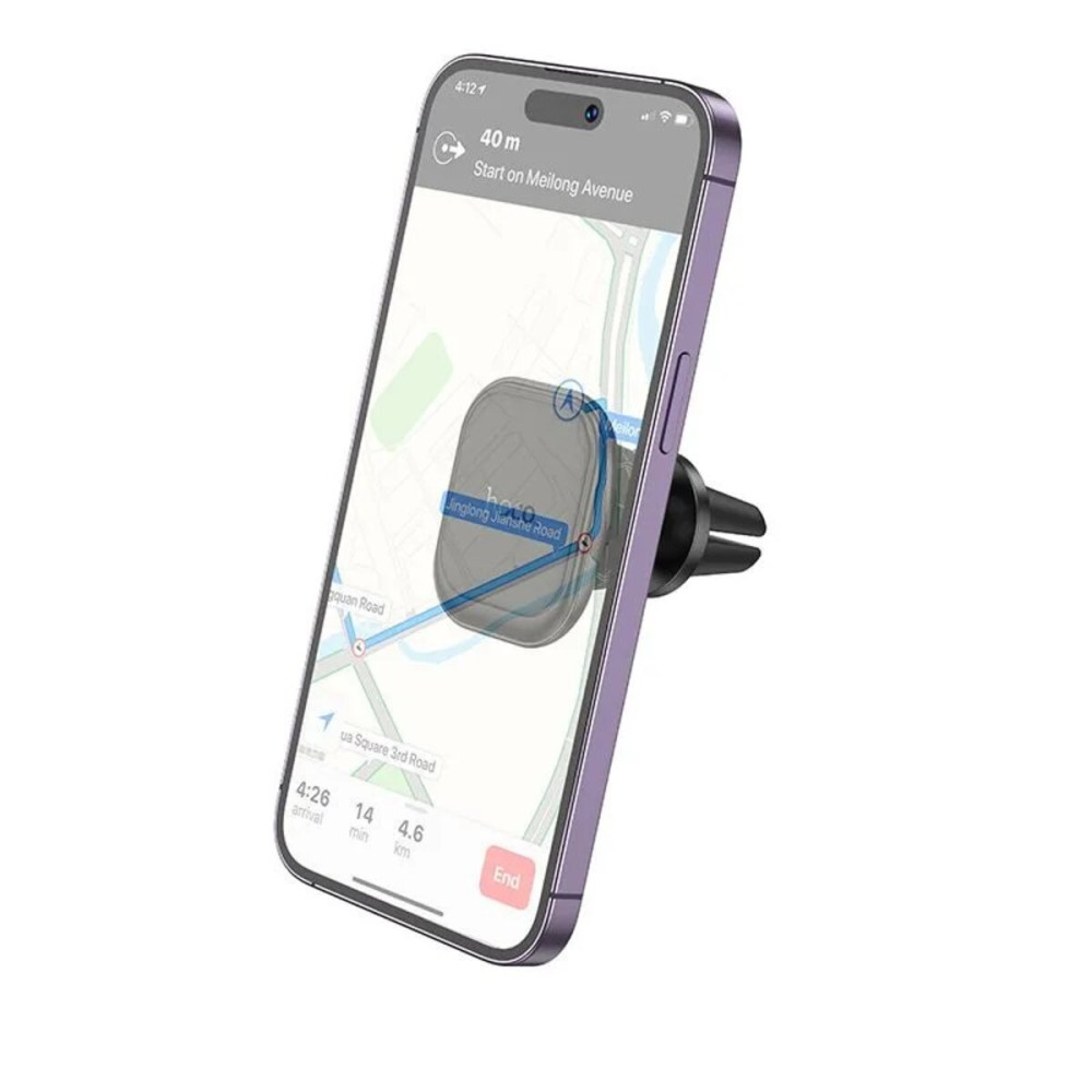 Автомобильный держатель для смартфона HOCO H29 Brilliant magnetic car holder(air outlet) Black