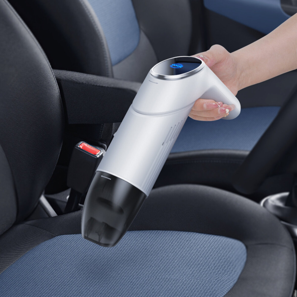 Автомобильный пылесос HOCO ZP6 Speed portable car vacuum cleaner White