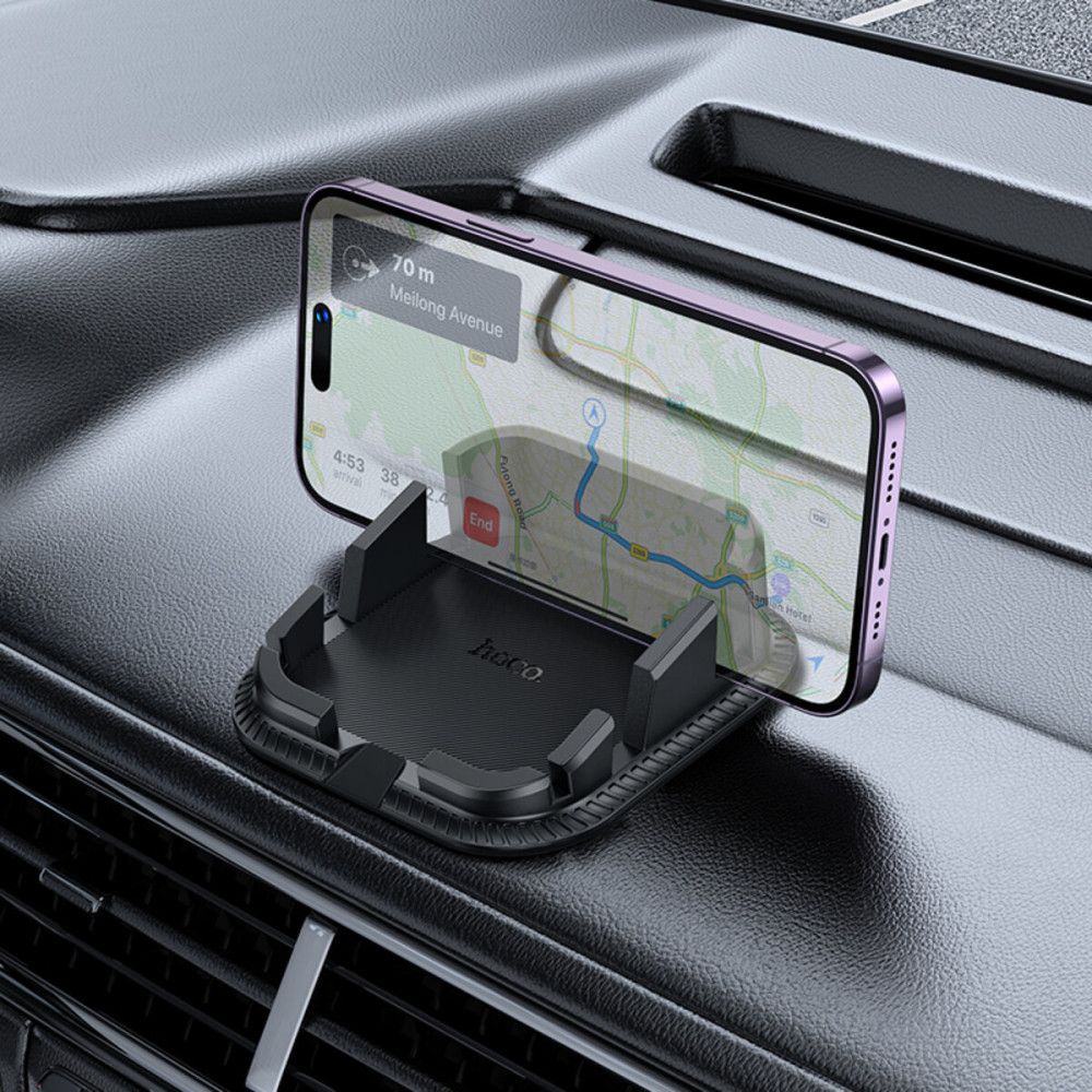 Автомобильный держатель для смартфона HOCO H39 Cheetah dashboard car holder Black