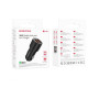 Автомобильное зарядное устройство BOROFONE BZ19B Wisdom 36W dual port QC3.0 car charger Black