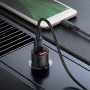 Автомобильное зарядное устройство BOROFONE BZ19B Wisdom 36W dual port QC3.0 car charger set(Micro) Black