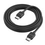 Кабель BOROFONE BUS02 Vivido HDTV 2.0 male-to-male 4K HD data cable(L=3M) Black