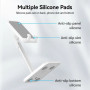 Тримач для телефону Height Adjustable Desktop Cell Phone Stand White Aluminum Alloy Type (KCQW0)