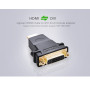 Адаптер UGREEN HDMI Male to DVI (24+5) Female Adapter (Black)(UGR-20123)