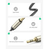 Аудио кабель UGREEN AV127 3.5mm to 6.35mm TRS Stereo Audio Cable 2m (Gray)(UGR-10628)