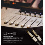 Аудіо кабель UGREEN AV128 6.5mm  Male to Male Audio Cable Gray 2m(UGR-10638)