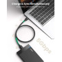 Кабель UGREEN US130 USB 3.0 A Male to Micro USB 3.0 Male Cable 0.5m (Black)(UGR-10840)