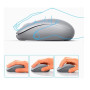 Миша UGREEN MU105 2.4G Wireless Mouse Moonlight Gray(UGR-90669)