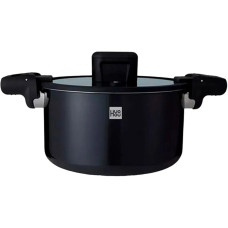 Кастрюля-cкороварка Xiaomi HuoHou Stainless Steel Enamel Micro Pressure Cooker (Black)