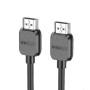 Кабель BOROFONE BUS02 Vivido HDTV 2.0 male-to-male 4K HD data cable(L=2M) Black