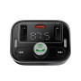 FM-модулятор с зарядным устройствомом Baseus S-09 Pro Series Car FM Transmitter Cluster Black