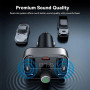 FM-модулятор с зарядным устройствомом Baseus S-09 Pro Series Car FM Transmitter Cluster Black