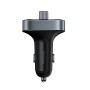 FM-модулятор с зарядным устройствомом Baseus S-09 Lite Series Car FM Transmitter Cluster Black