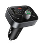 АЗП з FM-модулятором Baseus S-09 Lite Series Car FM Transmitter Cluster Black