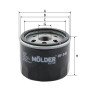 Фільтр масляний Molder Filter OF 348 (WL7308, OC458, W7003)