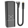 Автомобильный насос HOCO ZP7 Maddy portable smart air pump (5000mAh) Black