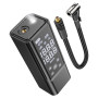 Автомобильный насос HOCO ZP7 Maddy portable smart air pump (5000mAh) Black